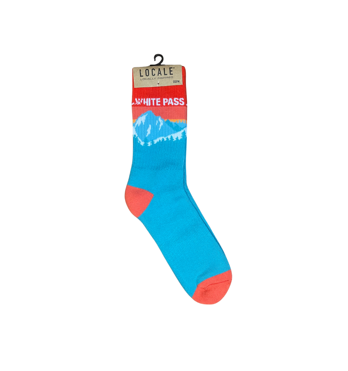 WP Orange/Blue Sport Sock