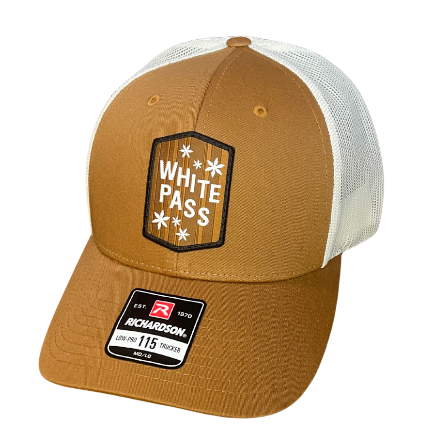 WP Sign Tan Trucker