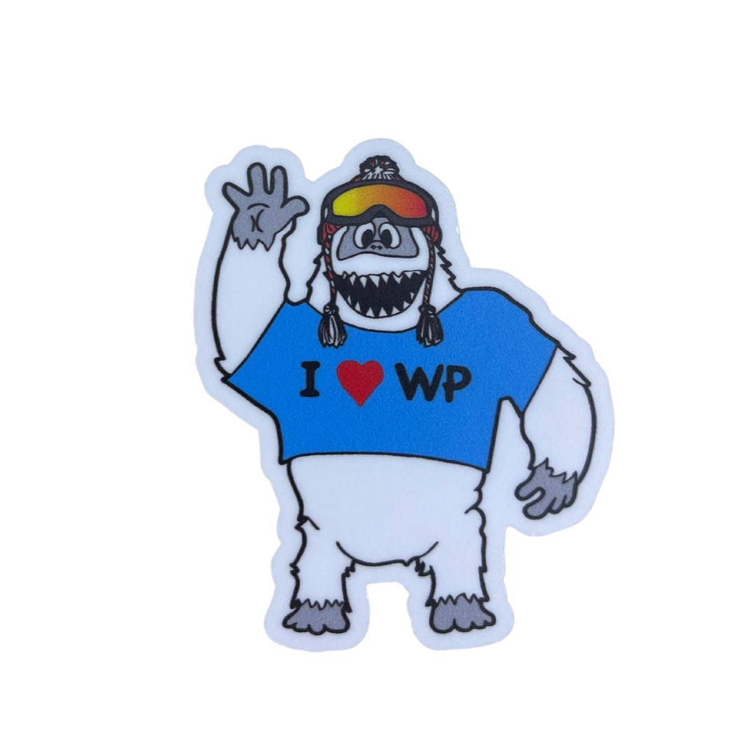 White Pass Yeti Sticker
