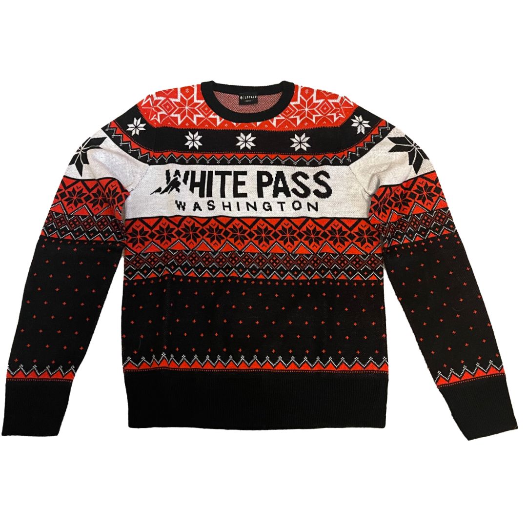 Black White Pass Sweater