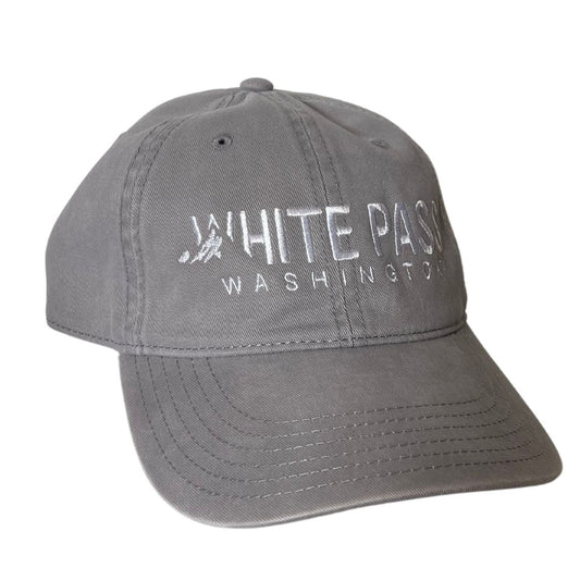 Gray White Pass Hat