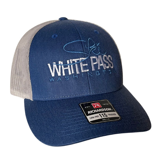 Blue Ski White Pass Trucker