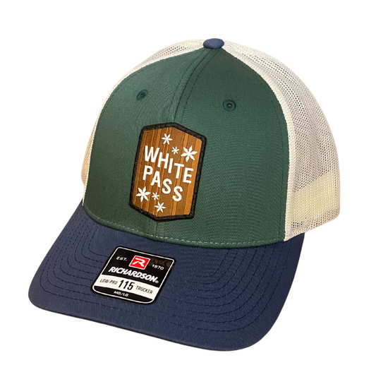 WP Sign Blue & Green Trucker