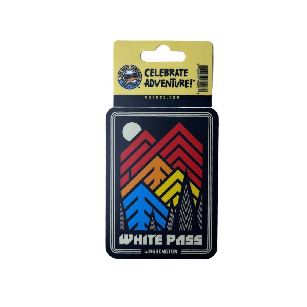 WP Multi-Color Mountain Sticker