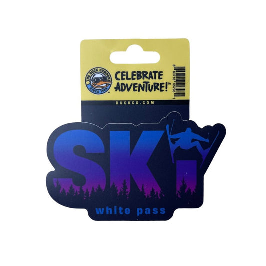 WP Ski Sticker